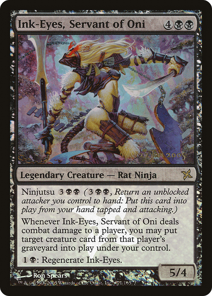 Ink-Eyes, Servant of Oni - Prerelease Promo [PBOK-71★]