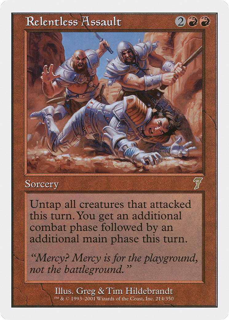 Relentless Assault [7ED-214]