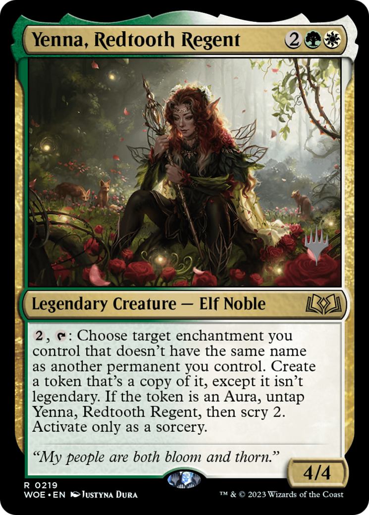 Yenna, Redtooth Regent - Promo Pack [PWOE-219p]