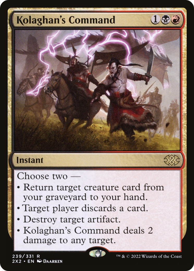 Kolaghan's Command [2X2-239]