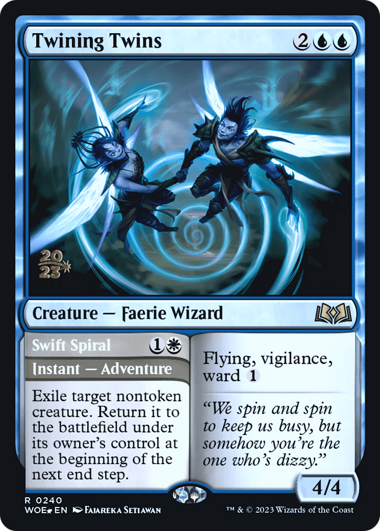 Twining Twins // Swift Spiral - Prerelease Promo [PWOE-240s]