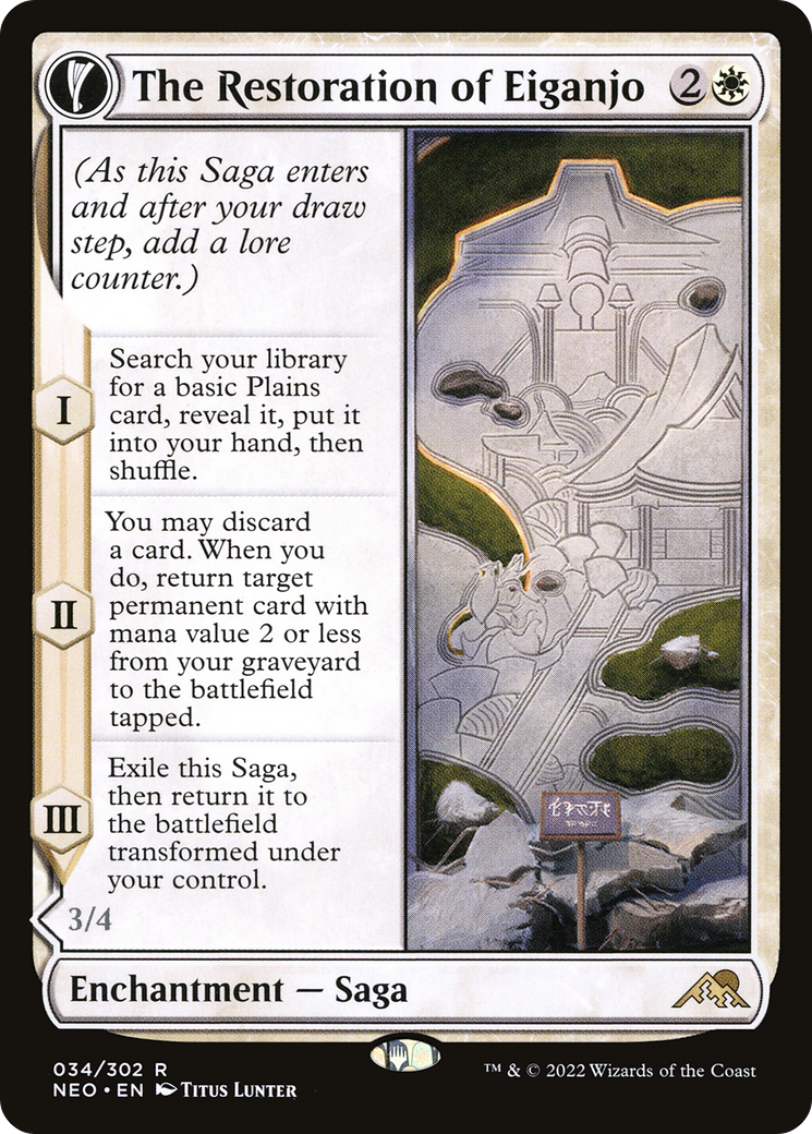 The Restoration of Eiganjo // Architect of Restoration [NEO-34]