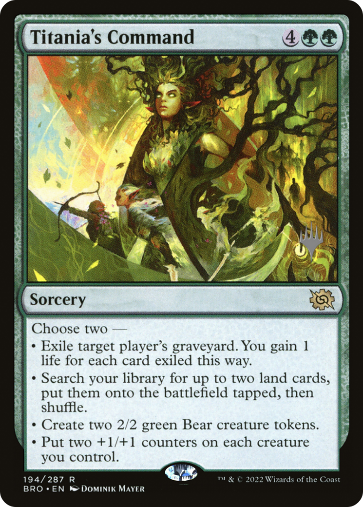 Titania's Command - Promo Pack [PBRO-194p]