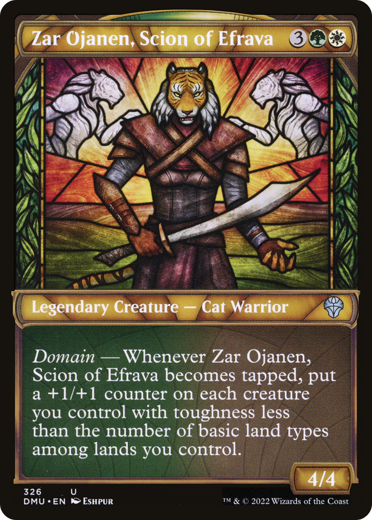 Zar Ojanen, Scion of Efrava - Showcase [DMU-326]