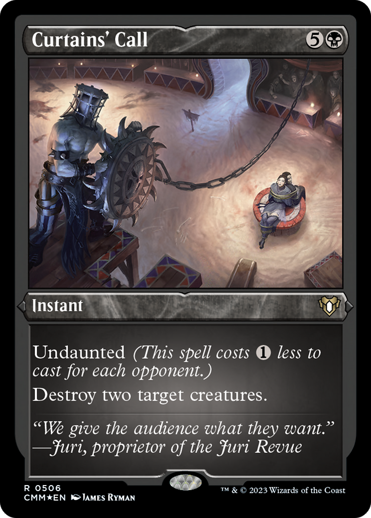 Curtains' Call [CMM-506]