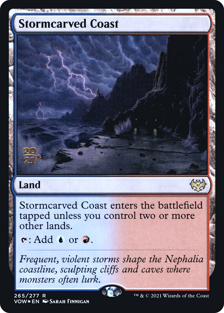 Stormcarved Coast - Prerelease Promo [PVOW-265s]