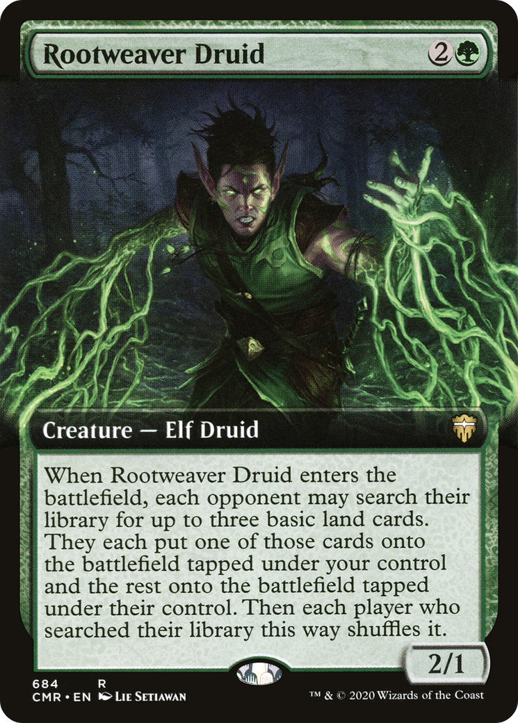 Rootweaver Druid - Extended Art [CMR-684]