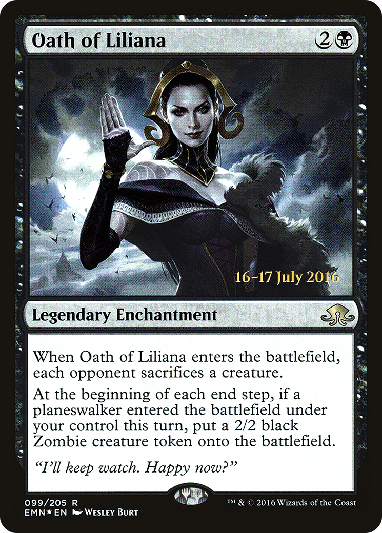 Oath of Liliana - Prerelease Promo [PEMN-99s]
