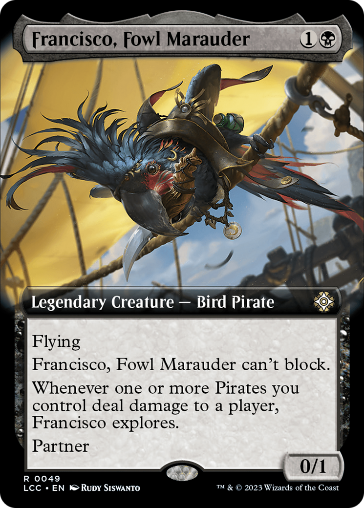 Francisco, Fowl Marauder - Extended Art [LCC-49]