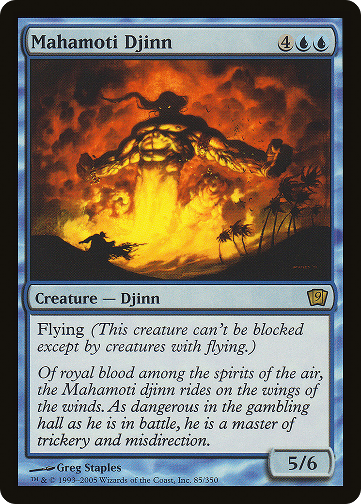 Mahamoti Djinn [9ED-85★]
