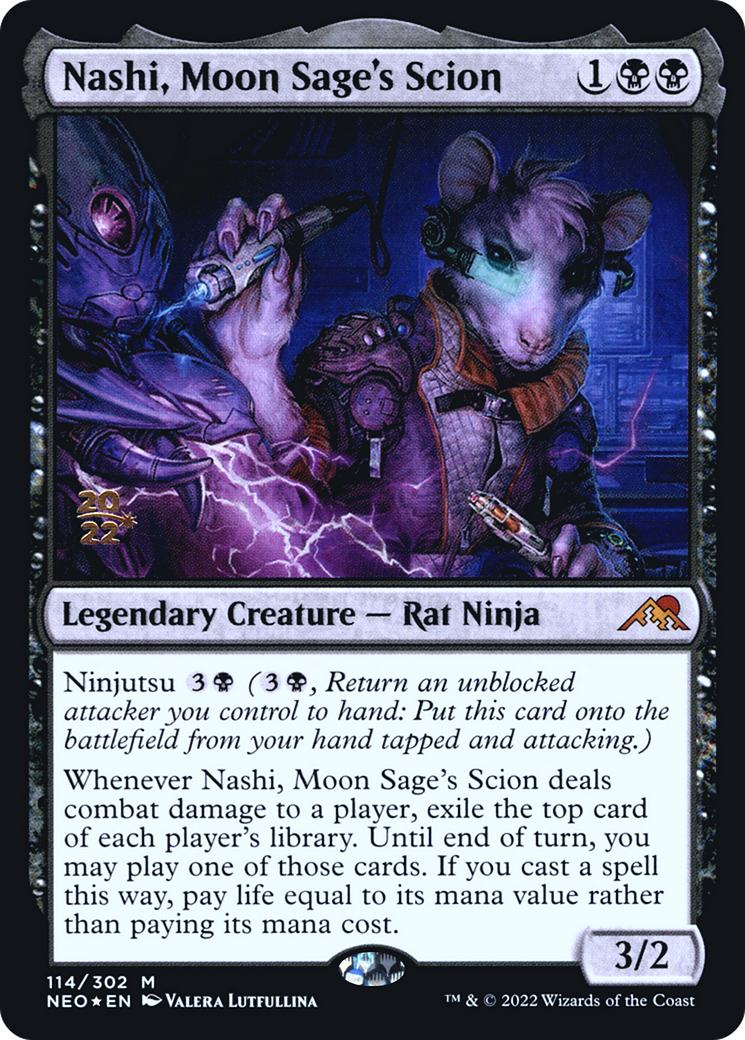 Nashi, Moon Sage's Scion - Prerelease Promo [PNEO-114s]
