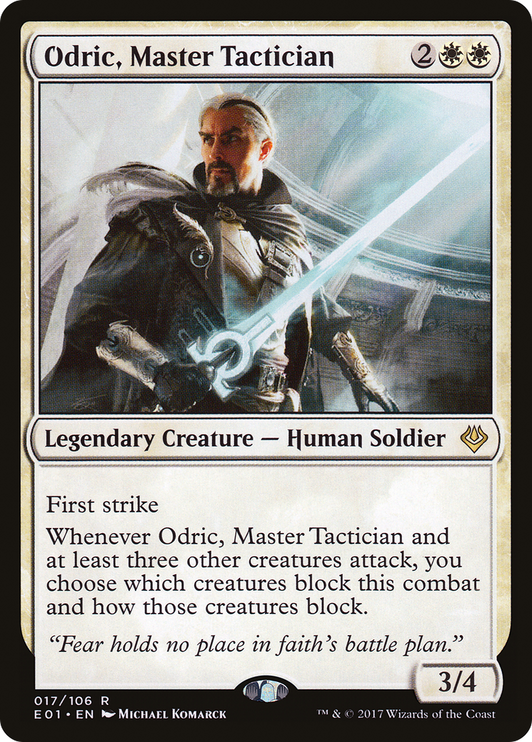 Odric, Master Tactician [E01-17]