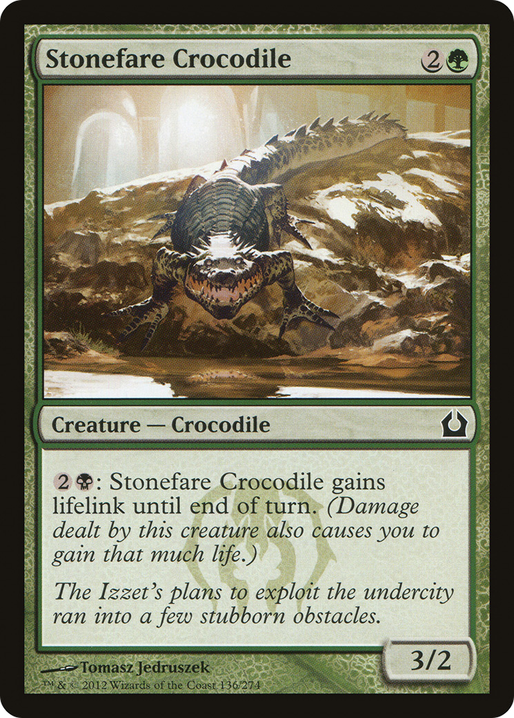 Stonefare Crocodile [RTR-136]