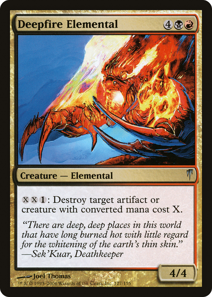 Deepfire Elemental [CSP-127]