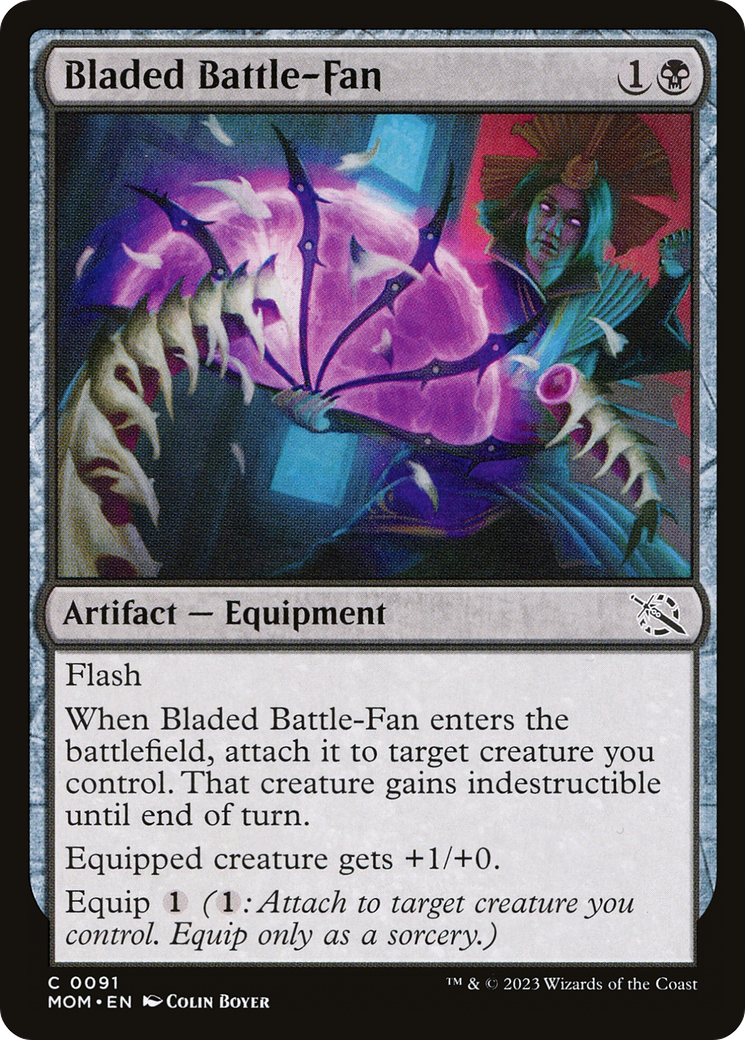 Bladed Battle-Fan [MOM-91]