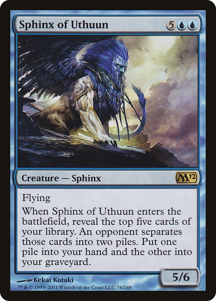 Sphinx of Uthuun [M12-76]