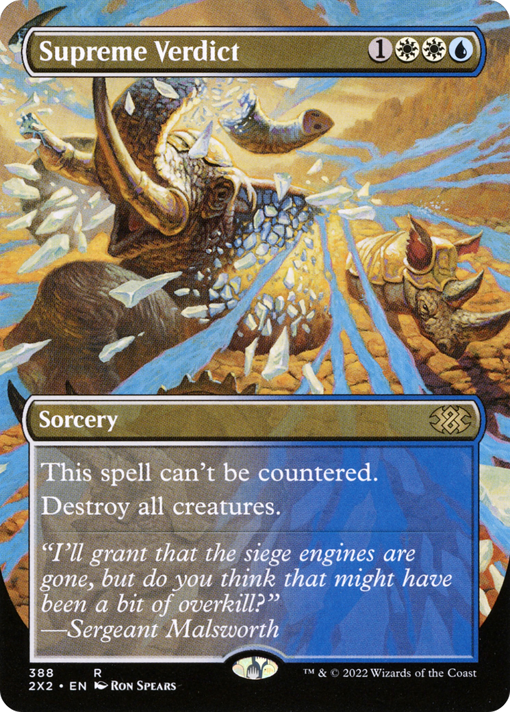 Supreme Verdict - Borderless [2X2-388]