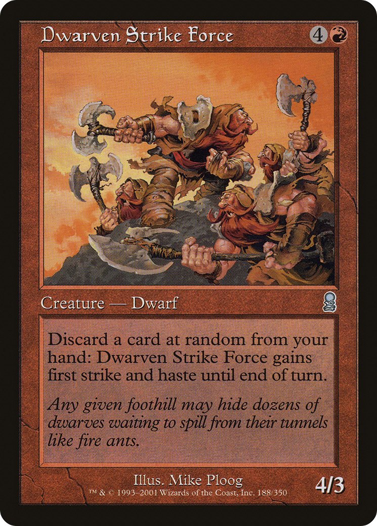 Dwarven Strike Force [ODY-188]