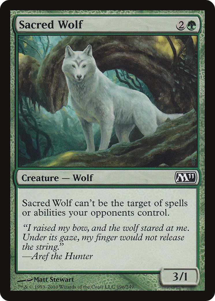 Sacred Wolf [M11-196]