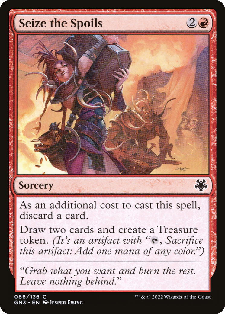 Seize the Spoils [GN3-86]
