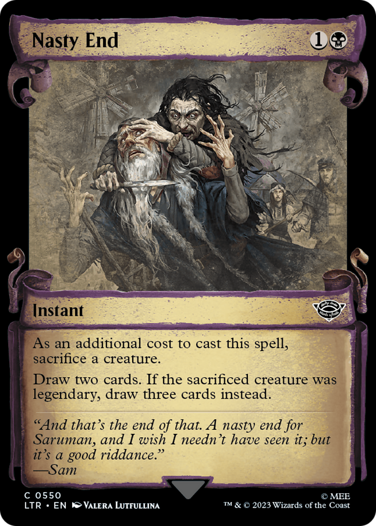 Nasty End - Scroll Showcase [LTR-550]