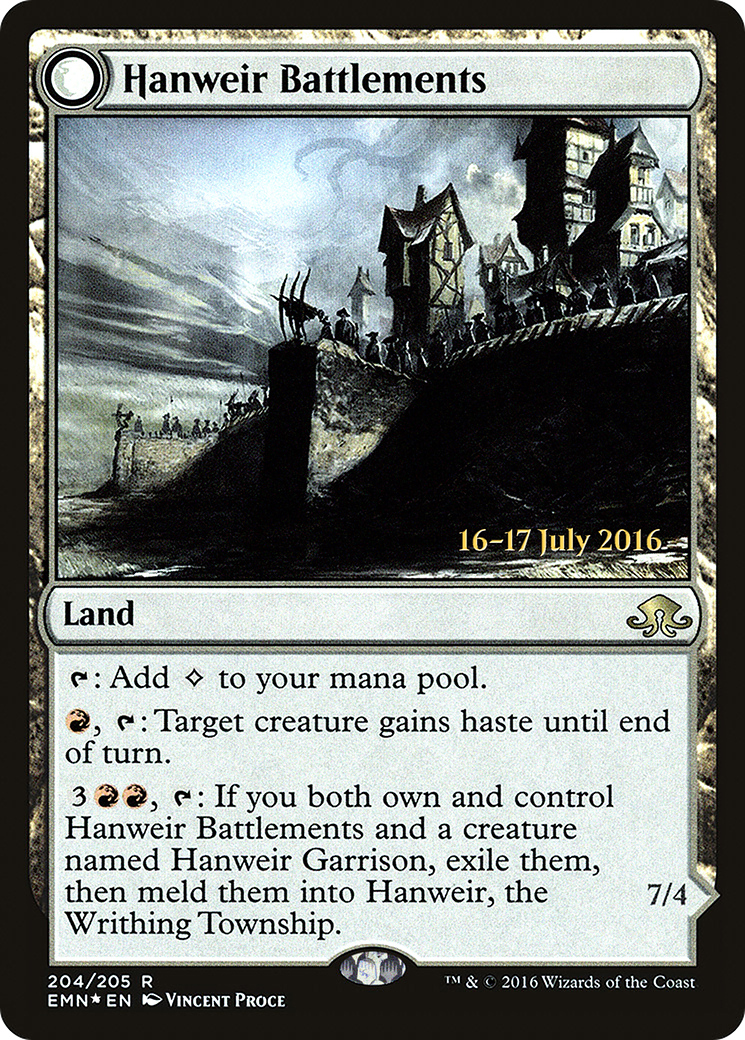Hanweir Battlements - Prerelease Promo [PEMN-204s]