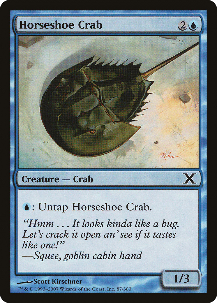 Horseshoe Crab [10E-87]