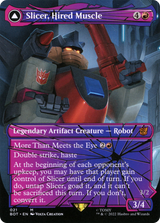 Slicer, Hired Muscle // Slicer, High-Speed Antagonist - Borderless [BOT-21]