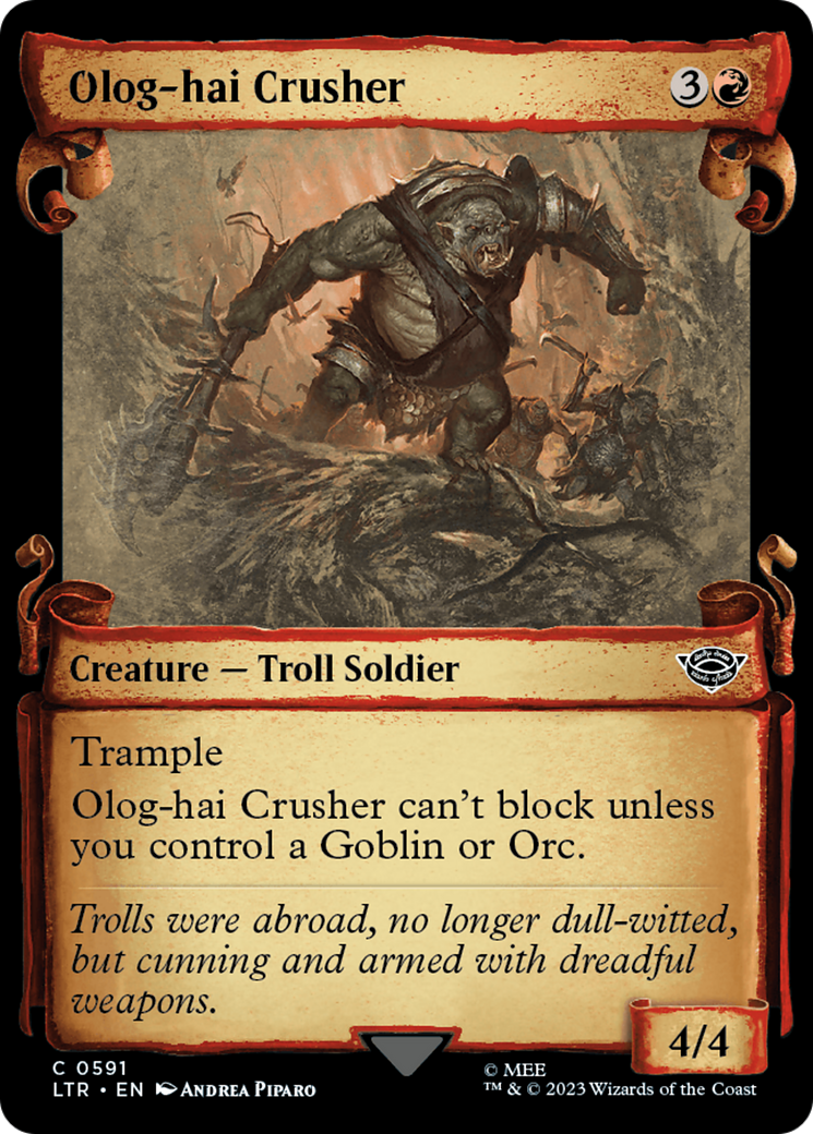 Olog-hai Crusher - Scroll Showcase [LTR-591]