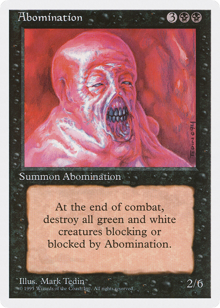 Abomination [4ED-117]