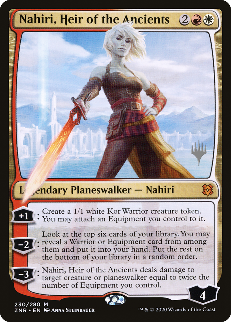 Nahiri, Heir of the Ancients - Promo Pack [PZNR-230p]
