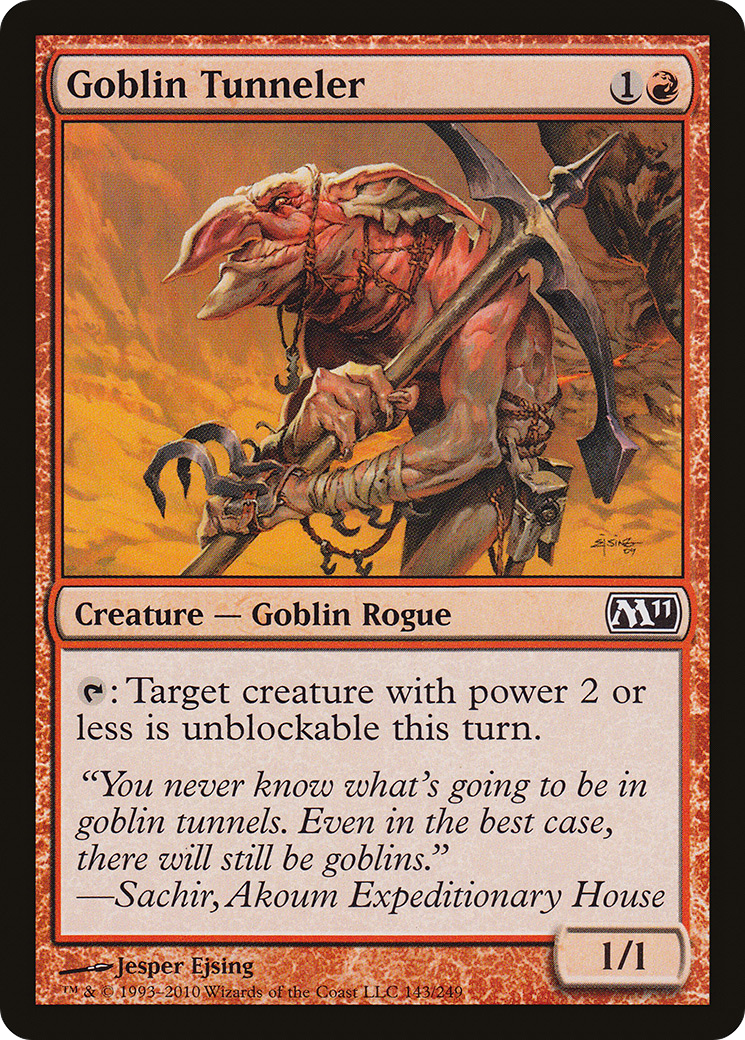 Goblin Tunneler [M11-143]