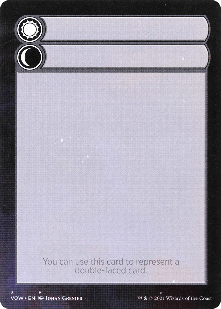 Double-Faced Substitute Card [SVOW-3]