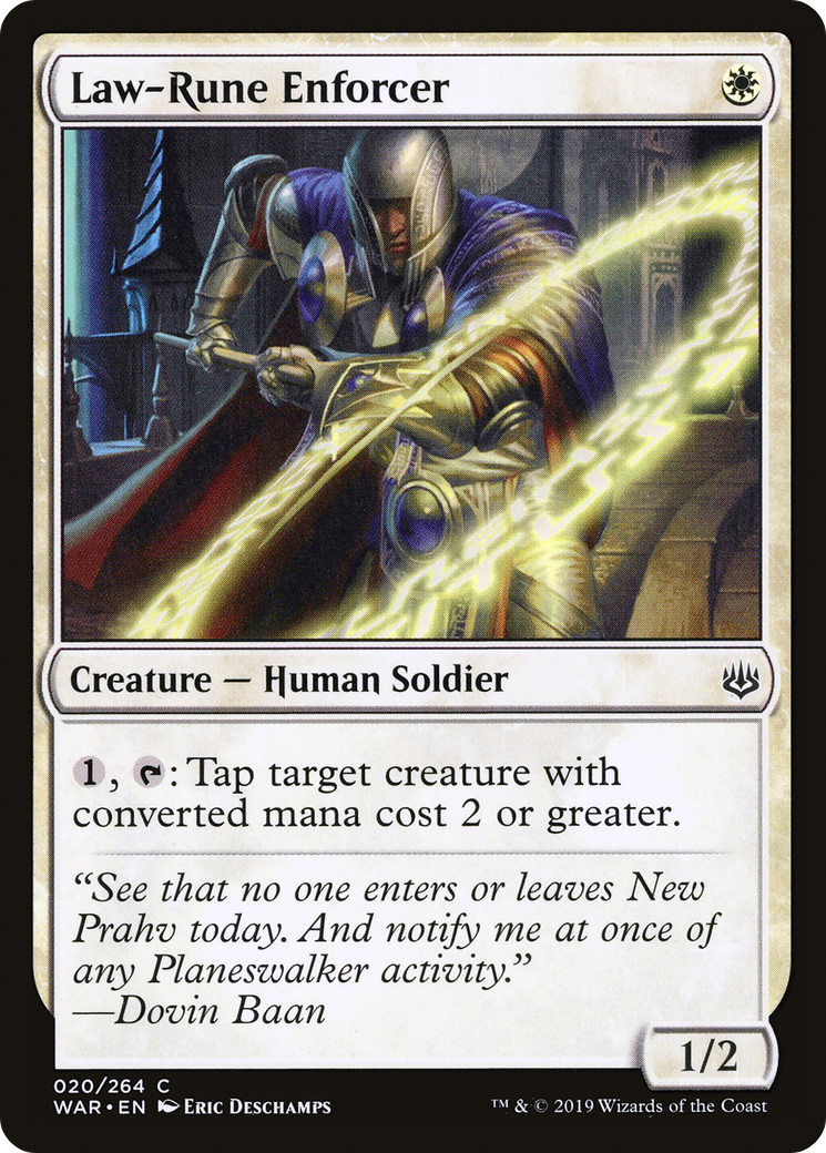 Law-Rune Enforcer [WAR-20]