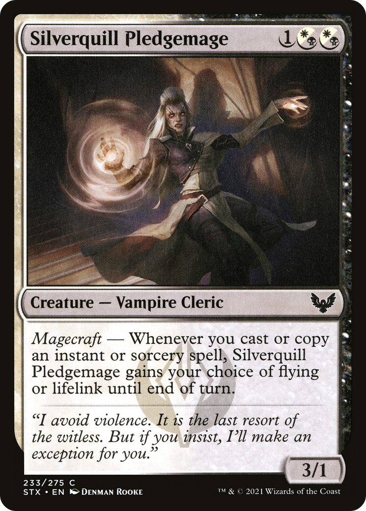 Silverquill Pledgemage [STX-233]