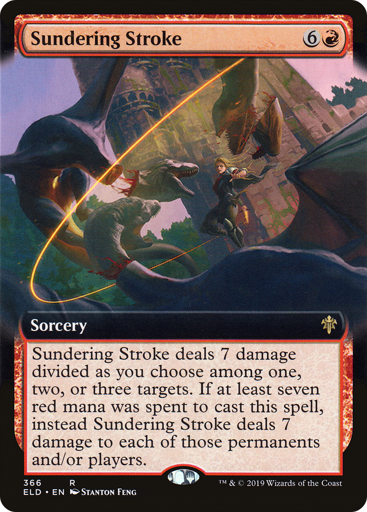 Sundering Stroke - Extended Art [ELD-366]