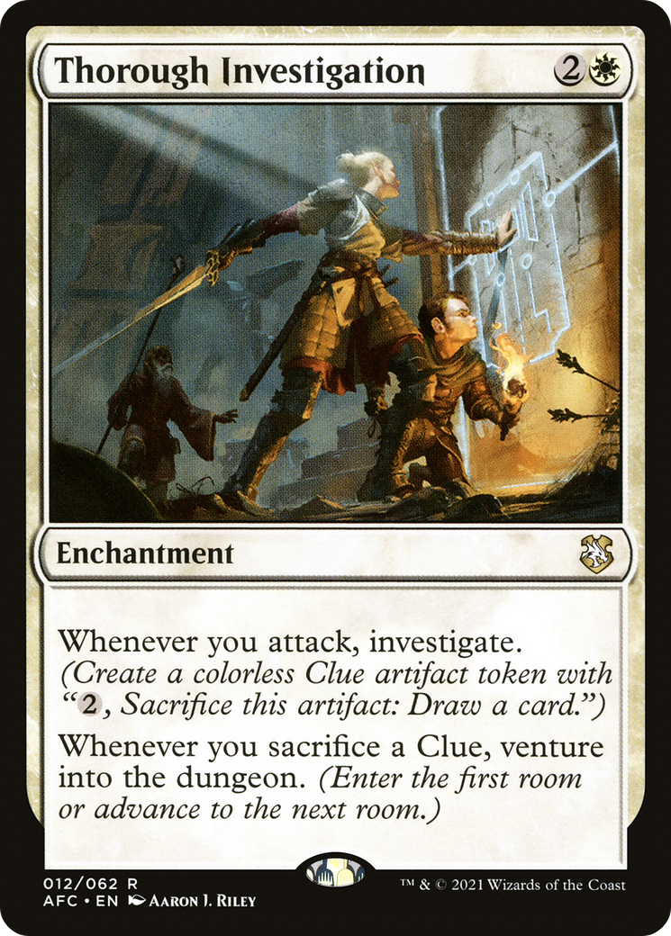 Thorough Investigation [AFC-12]