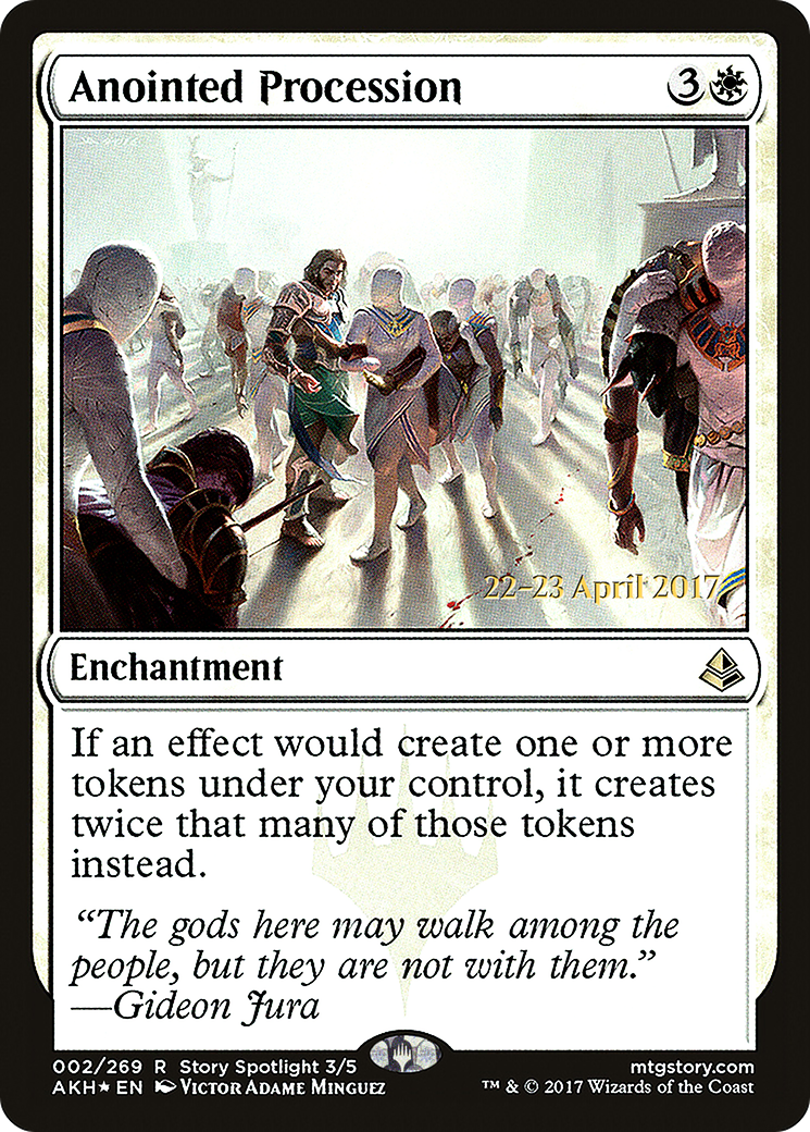 Anointed Procession - Prerelease Promo [PAKH-2s]