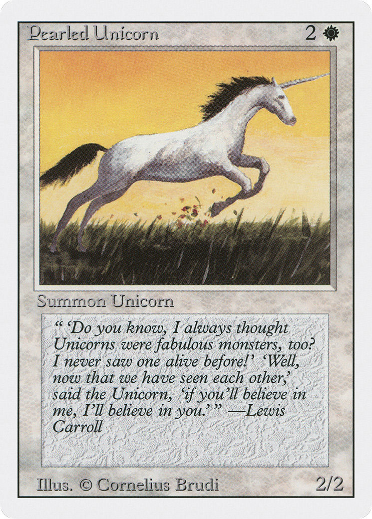 Pearled Unicorn [3ED-30]