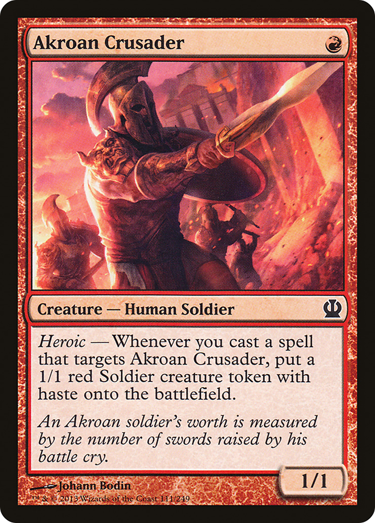 Akroan Crusader [THS-111]