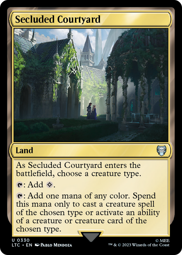 Secluded Courtyard [LTC-330]