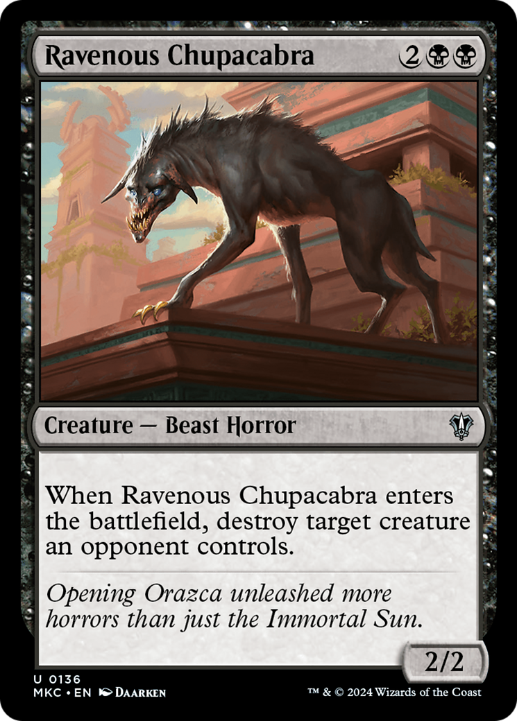 Ravenous Chupacabra [MKC-136]
