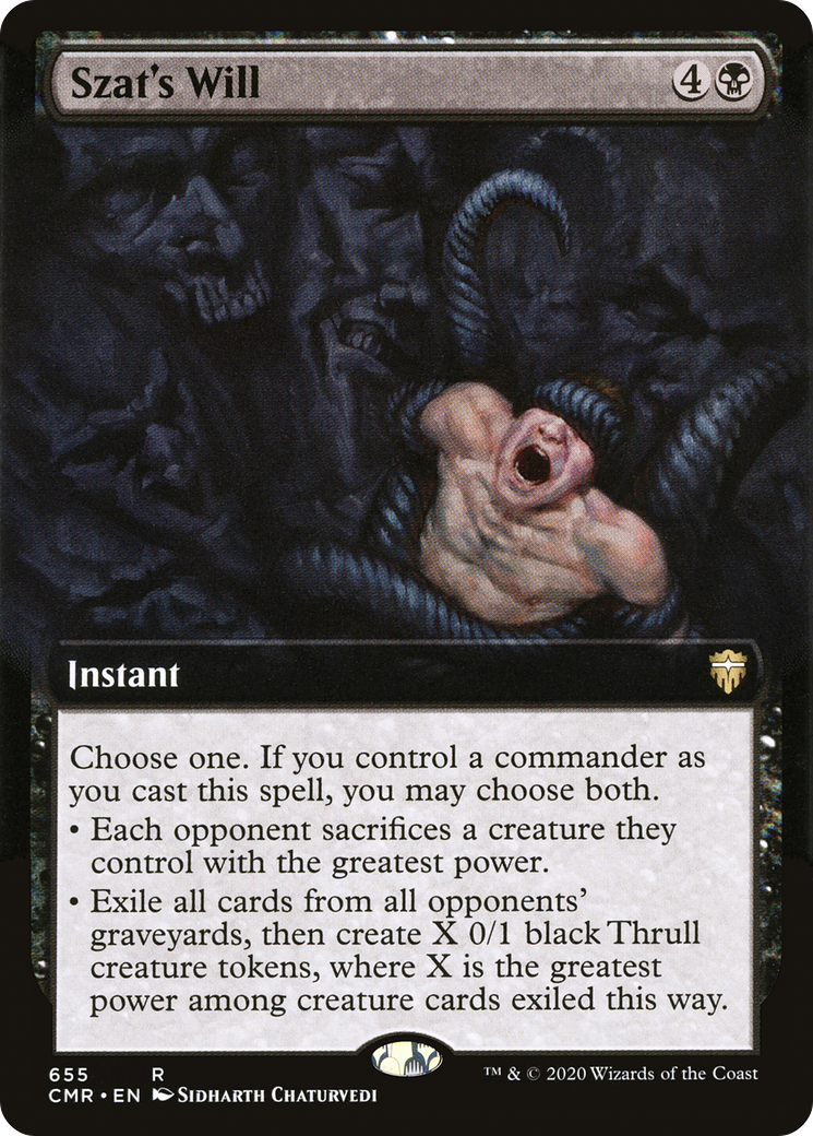 Szat's Will - Extended Art [CMR-655]