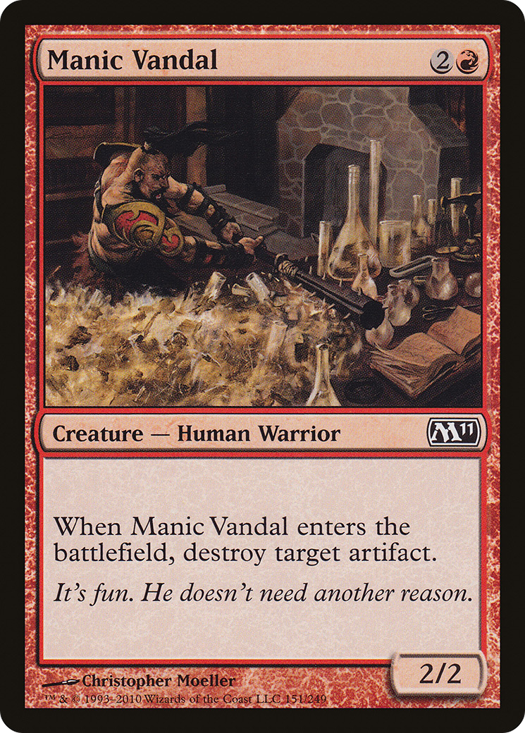 Manic Vandal [M11-151]