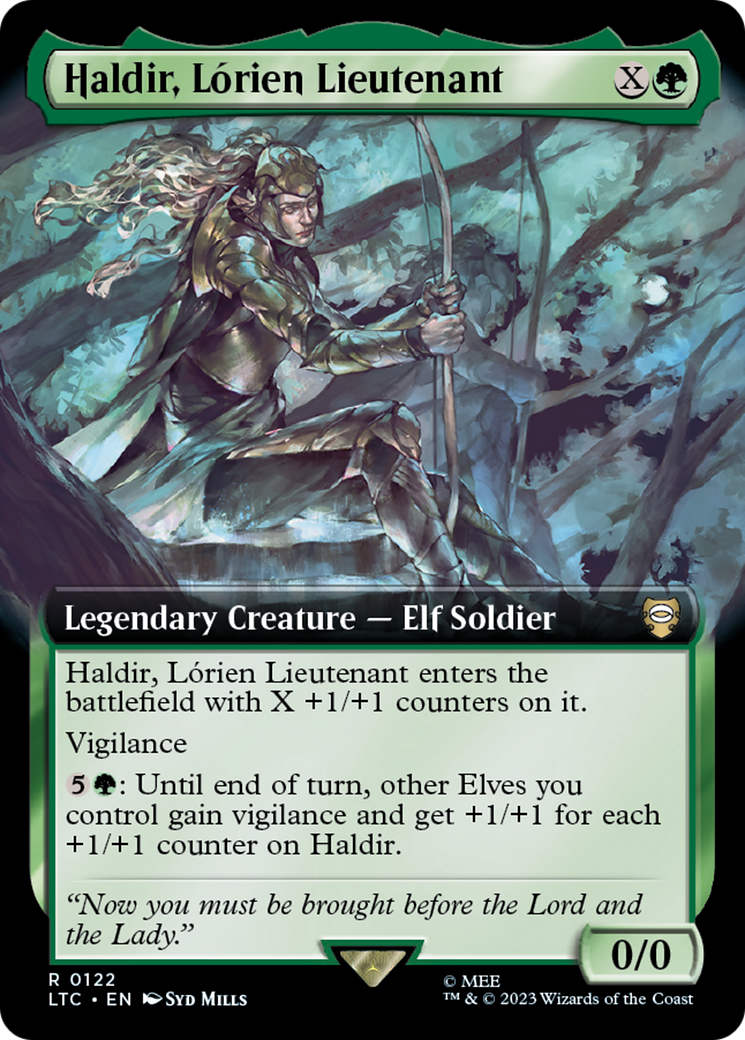 Haldir, Lórien Lieutenant - Extended Art [LTC-122]