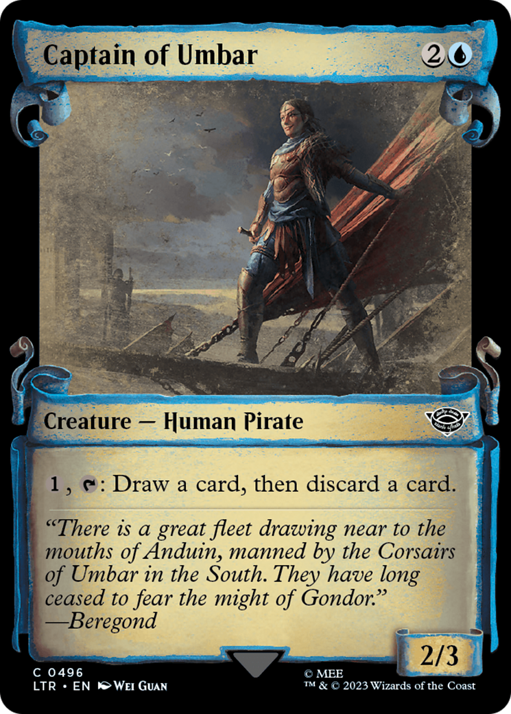 Captain of Umbar - Scroll Showcase [LTR-496]