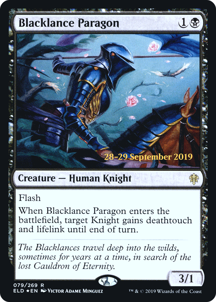 Blacklance Paragon - Prerelease Promo [PELD-79s]