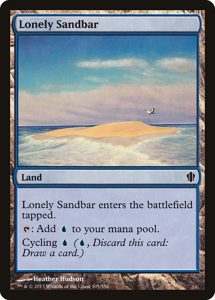 Lonely Sandbar [C13-305]
