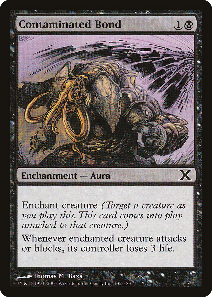 Contaminated Bond [10E-132]