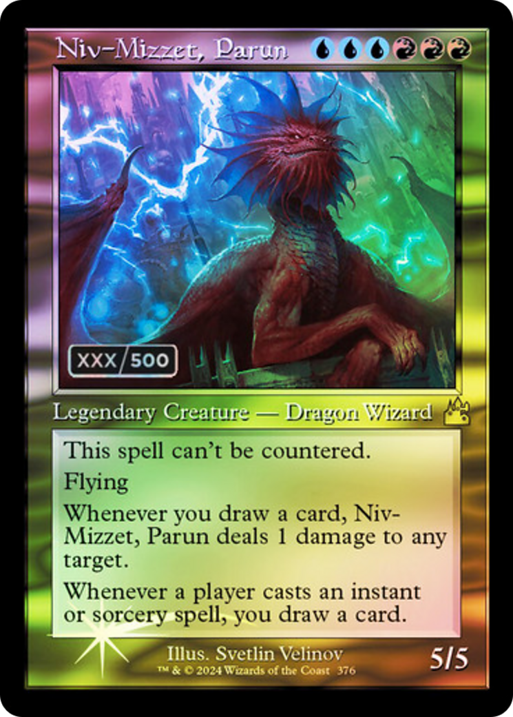 Niv-Mizzet, Parun - Serialized [RVR-376z]